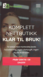 Mobile Screenshot of 24nettbutikk.no
